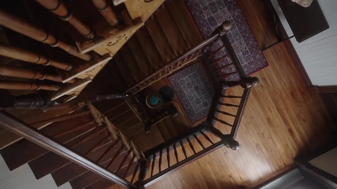 L'escalier en colimaçon d'origine